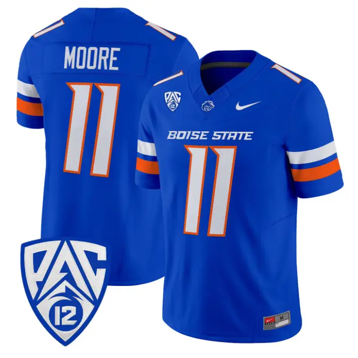 Kellen Moore Jersey #11 Boise State Broncos 2026 Vapor Limited Stitched by My Store NCAA Football Jerseys