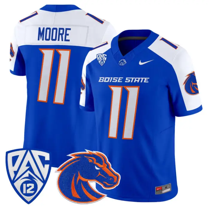 Kellen Moore Jersey #11 Boise State Broncos 2026 Vapor Limited Stitched by My Store NCAA Football Jerseys