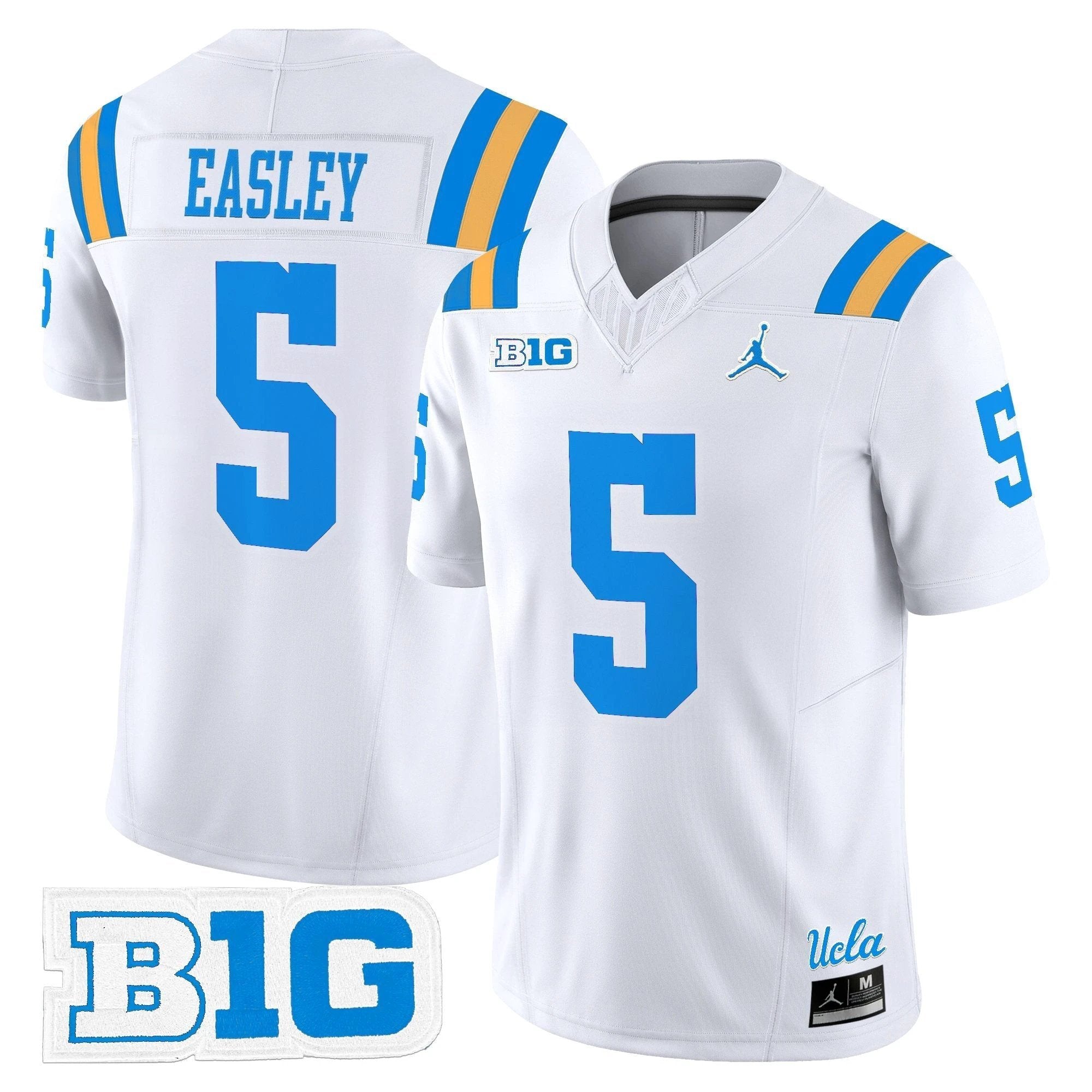 Kenny Easley Jersey #5 UCLA Bruins Jersey 2025 Vapor Stitched White by My Store