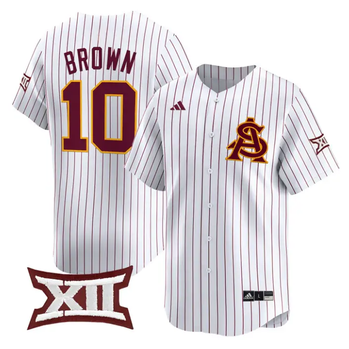 Kenzie Brown Jersey #10 Sun Devils 2026 Softball Vapor Premier Stitched by My Store