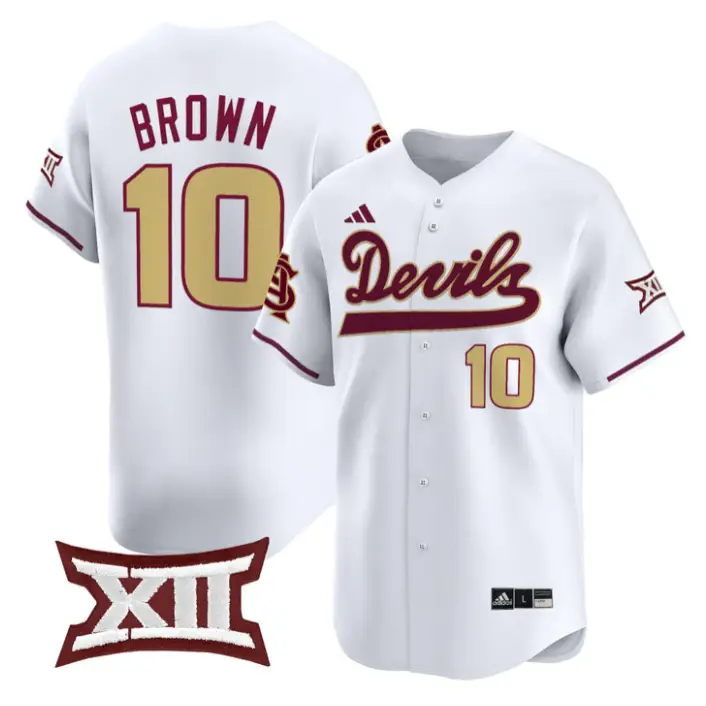 Kenzie Brown Jersey #10 Sun Devils 2026 Softball Vapor Premier Stitched by My Store
