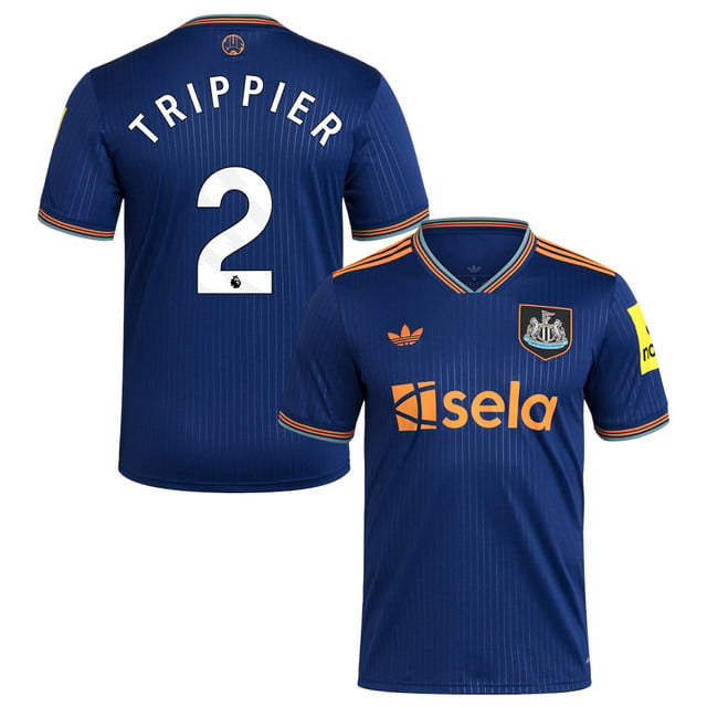 Kieran Trippier #2 Newcastle United 2025-26 Third Match Jersey – Navy by Soccer Jersey