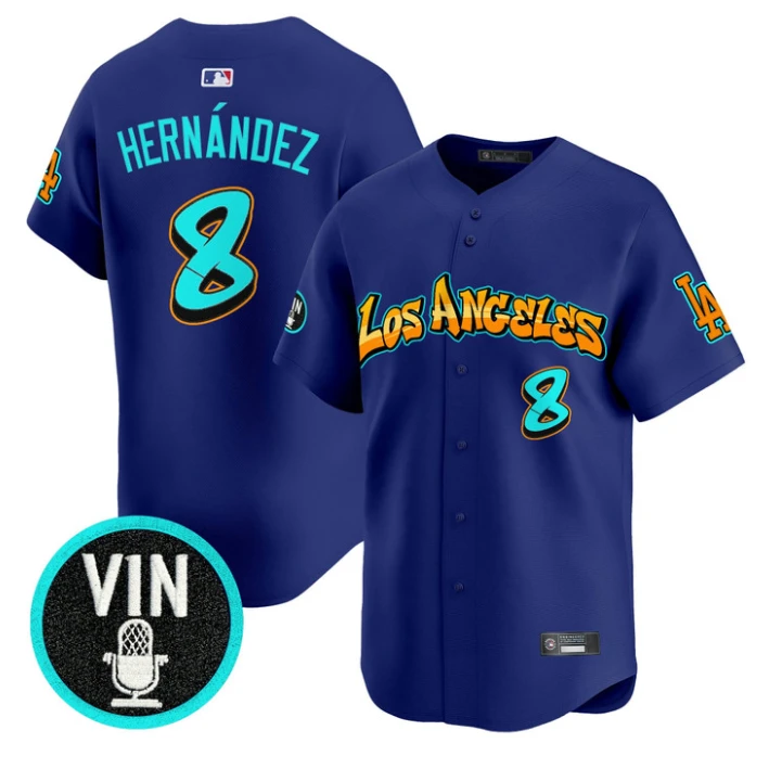 Kobe Bryant Jersey #24 Los Angeles Dodgers Graffiti Street Style Stitched Black by My Store