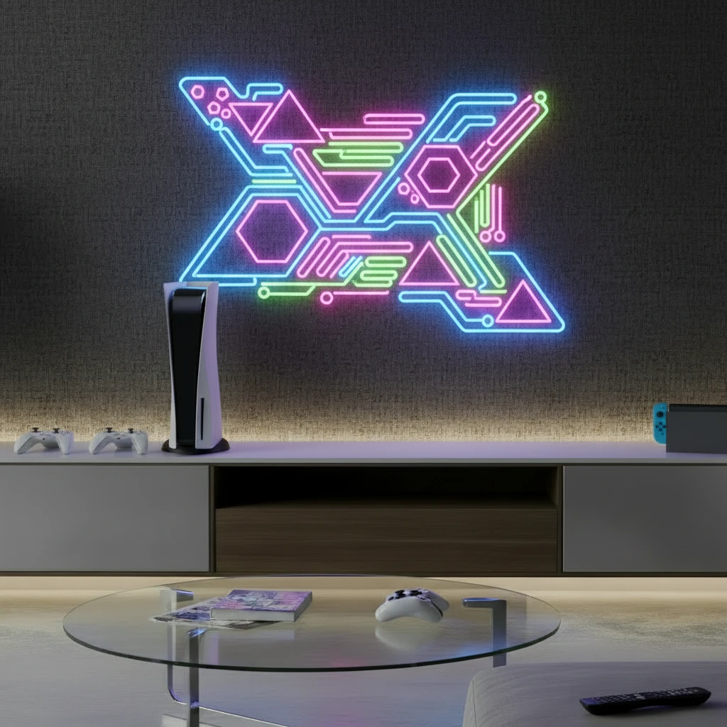 Kirby Neon Sign Anime Neon Sign Gaming Room Decor Sign by Neonchics
