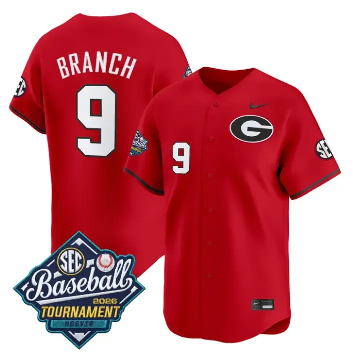 Kolby Branch Jersey #9 Georgia Bulldogs Softball Sec Tournament 2026 by My Store