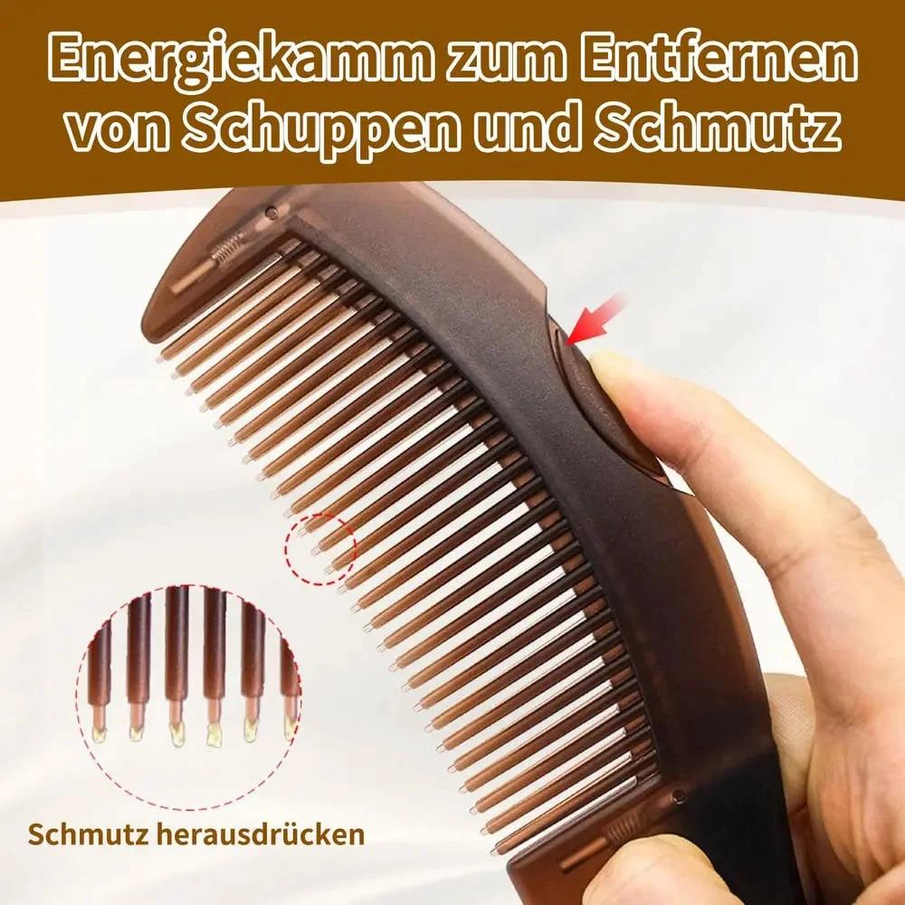 Scalp Massage Comb – Gentle Dandruff Removal & Care by BowLift