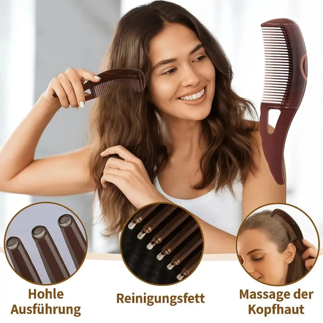Scalp Massage Comb – Gentle Dandruff Removal & Care by BowLift