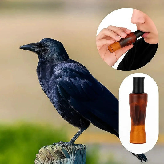Crow Decoy Whistle for Hunting, Nature & Training – Realistic Sound from the Pocket by BowLift