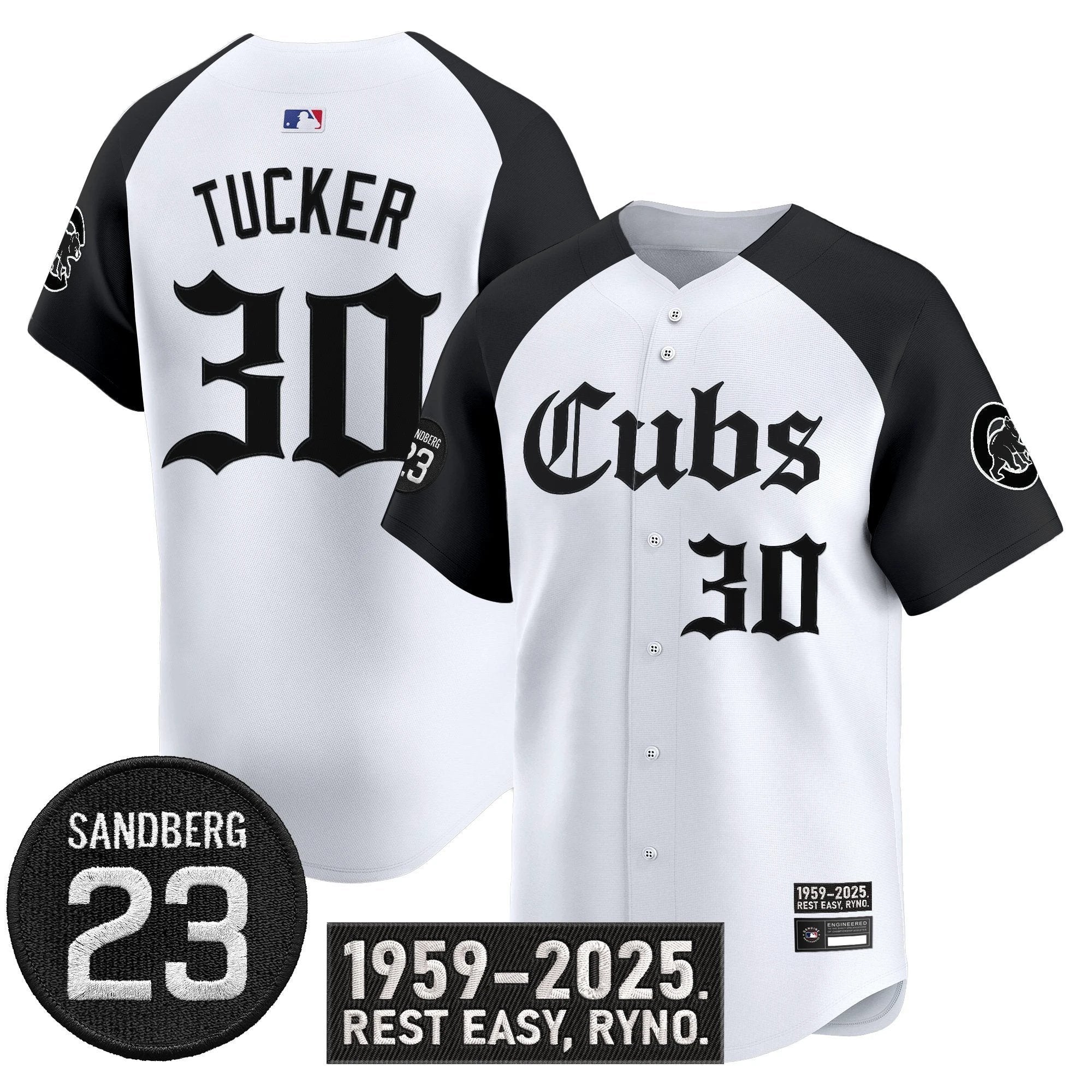 Kyle Tucker Jersey #30 Chicago Cubs Ryne Sandberg Tribute Stitched Alternate by My Store