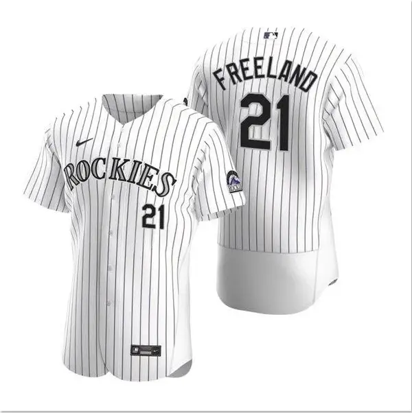 Kyle Freeland Jersey #21 Rockies Vapor Premier Limited All Stitched by My Store