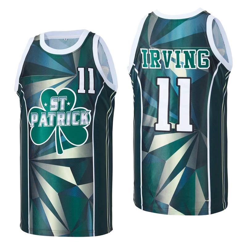 Kyrie Irving #11 Clover Alternate Basketball Jersey by My store basketball