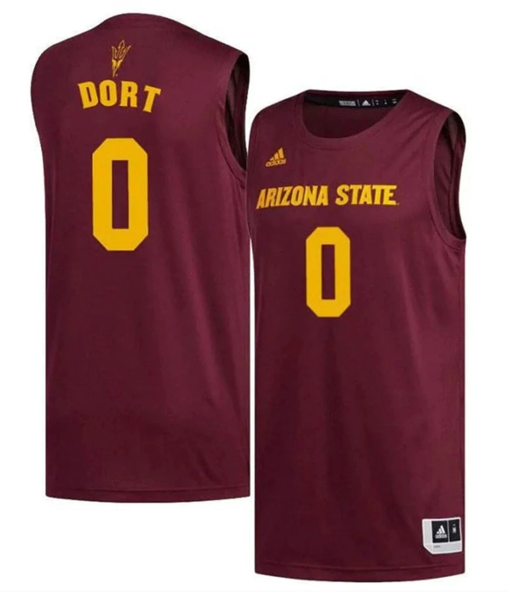 Luguentz Dort Jersey Arizona State Sun Devils College Basketball #0 by My store basketball