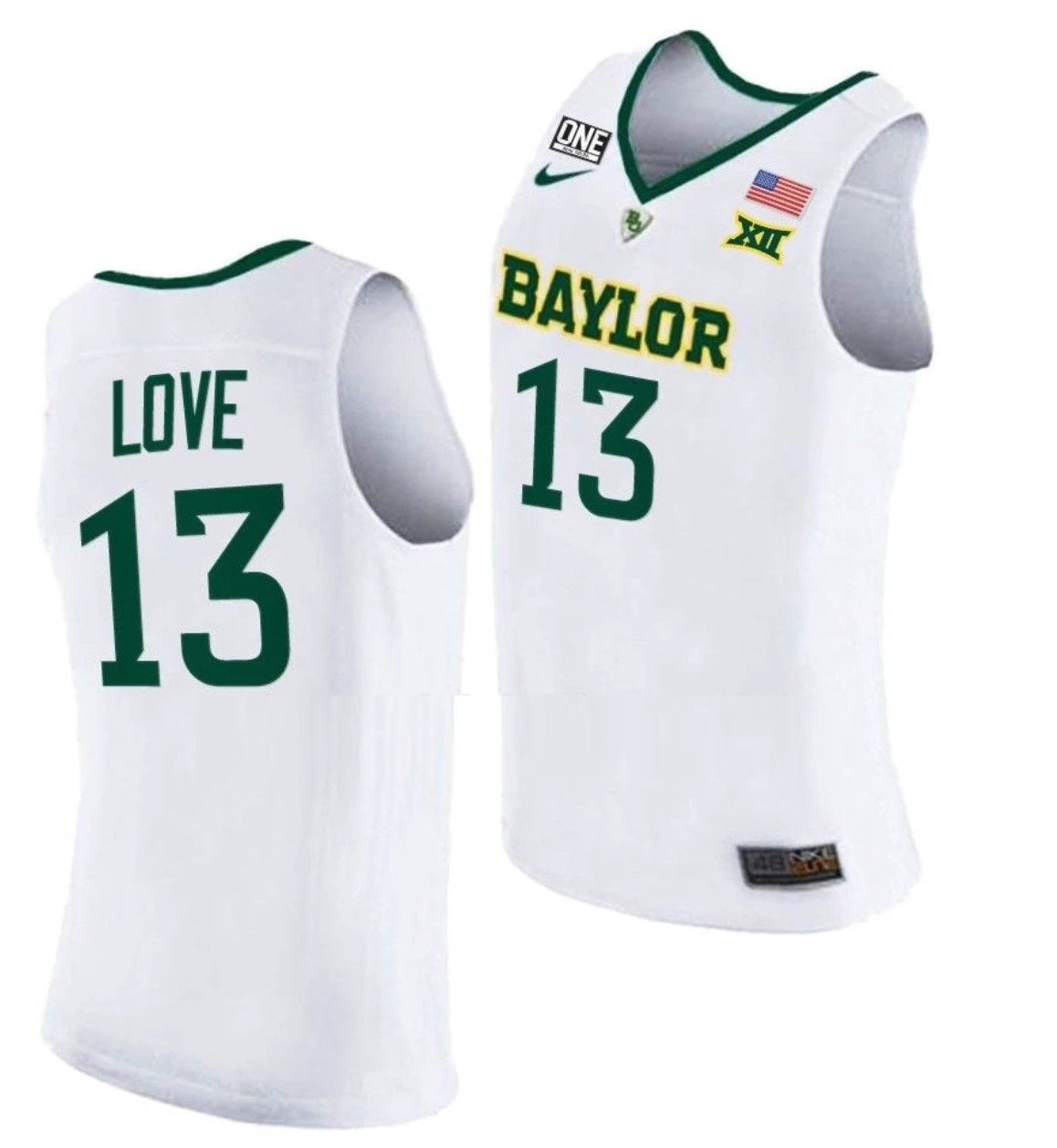 Langston Love Jersey Baylor Bears College Basketball #13 by My store basketball