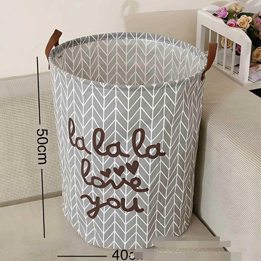 Home Charm Laundry Basket by Casa & Beyond