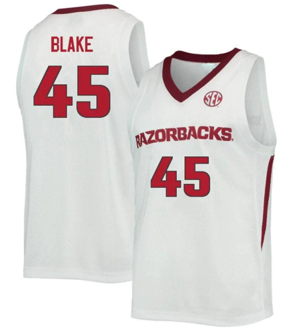 Lawson Blake Jersey Arkansas Razorbacks College Basketball #45 by My store basketball