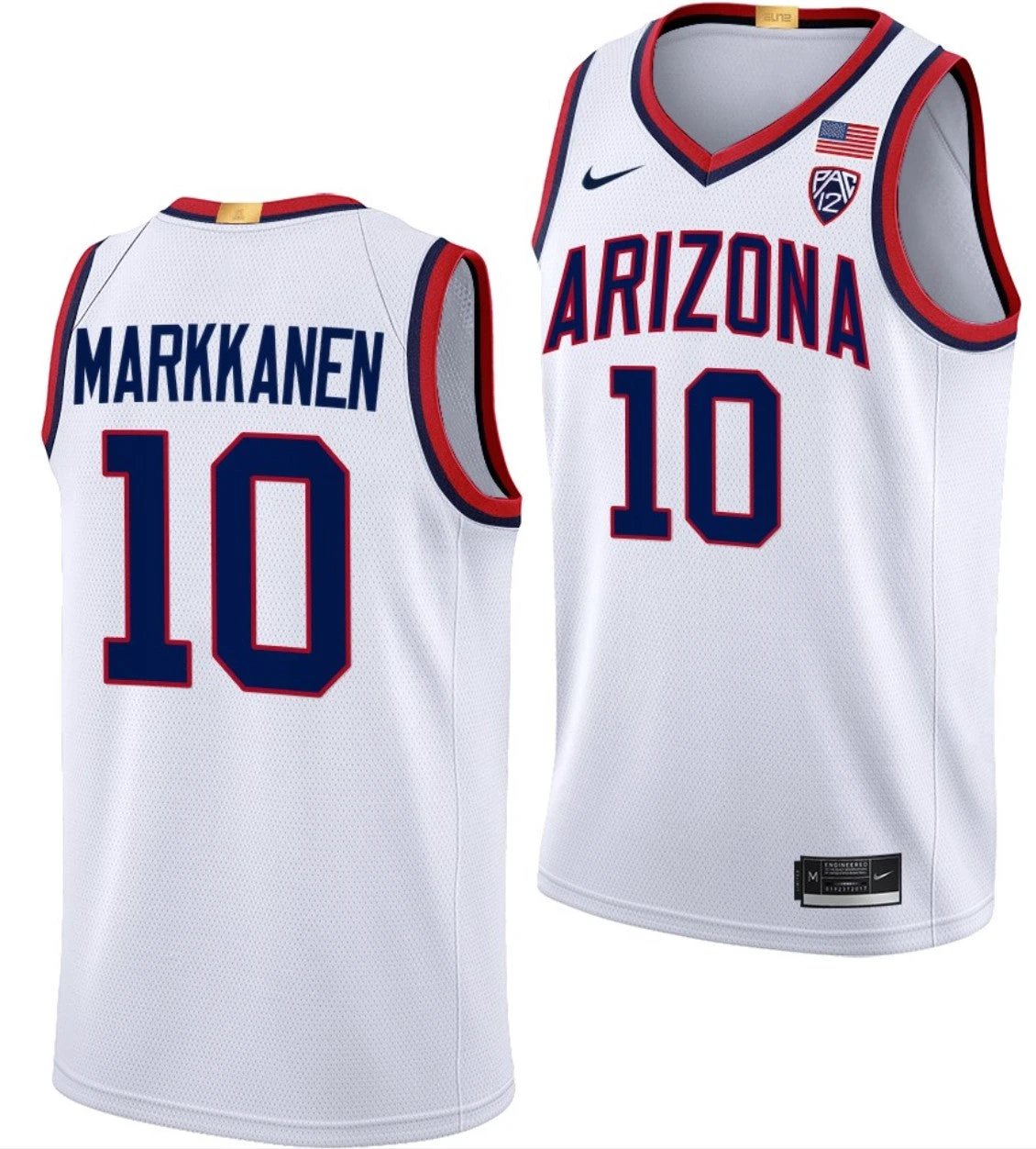 Lauri Markkanen Jersey Arizona Wildcats College Basketball Limited #10 by My store basketball