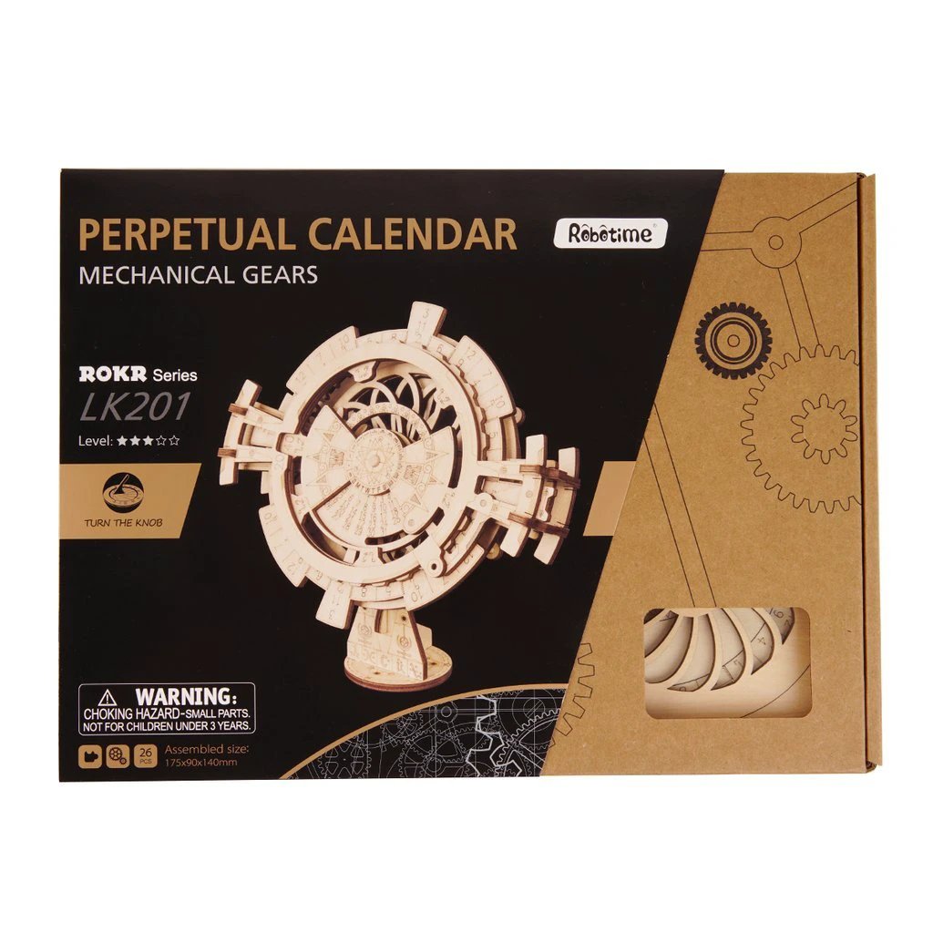 Eternal Calendar Wooden Puzzle Bowlift by Bowlift