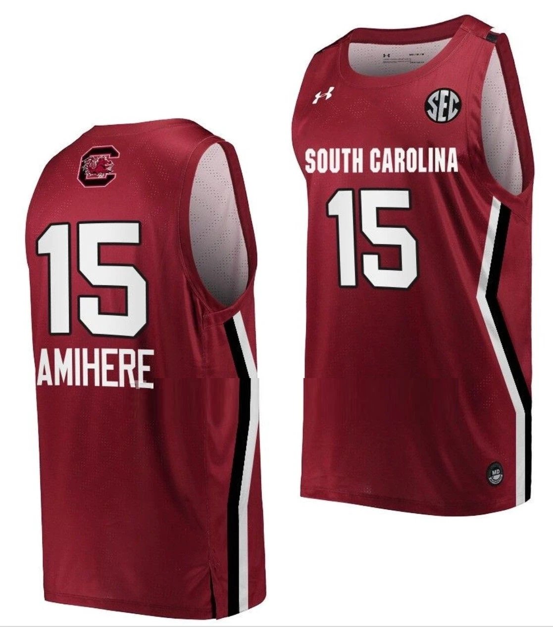 Laeticia Amihere Jersey South Carolina Gamecocks College Basketball Wine #15 by My store basketball