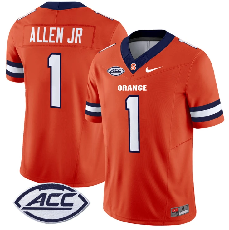 LeQuint Allen Jersey #1 Syracuse Orange Vapor Limited College Football Orange by My Store