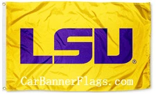 NCAA LSU Tigers Flag-Louisiana State University Banner -3x5FT 100% polyster by flagsshop
