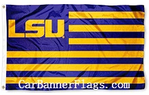 NCAA LSU Tigers Flag-Louisiana State University Banner -3x5FT 100% polyster by flagsshop