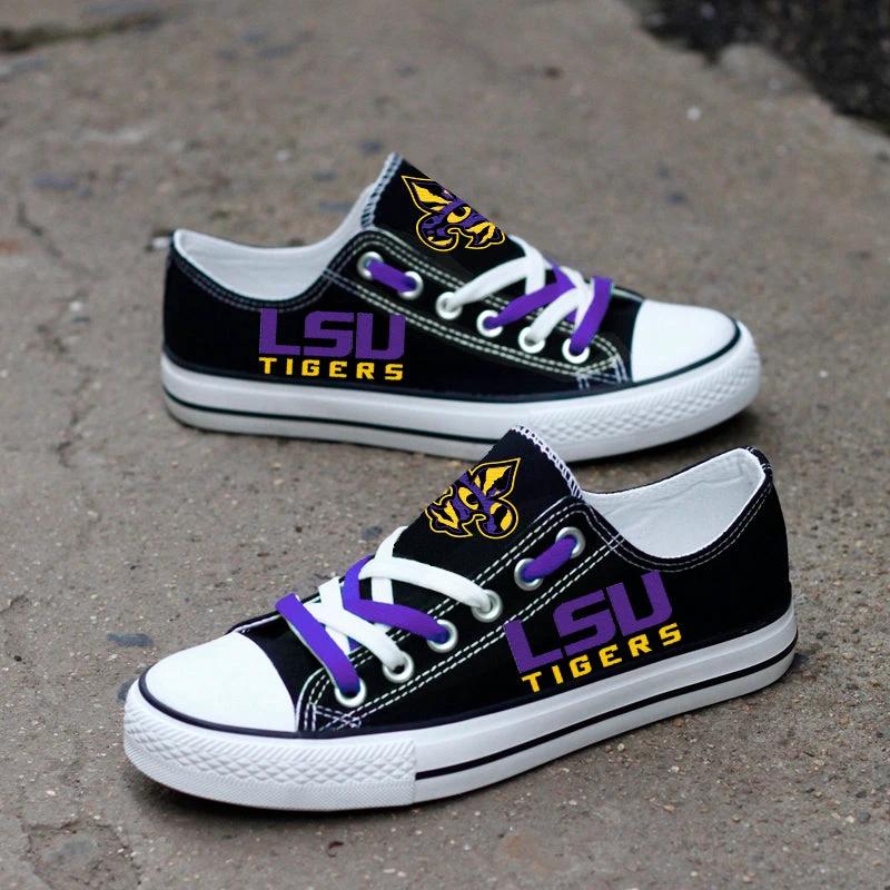 LSU Tigers Sport Sneakers Shoes For Men Women Fans by Crocs