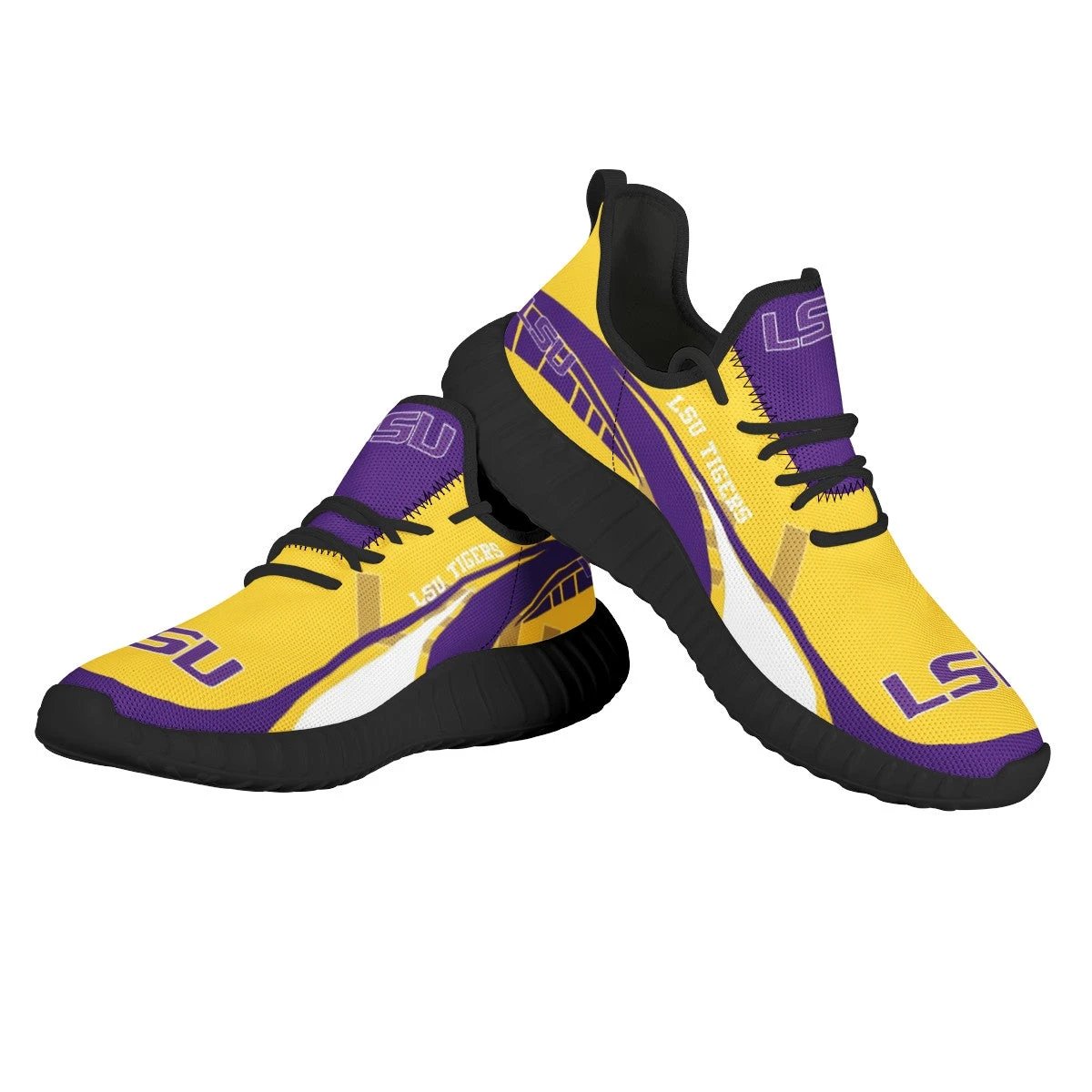 LSU Tigers Sneaker Shoes Hot Team For Men Women Fans by Crocs