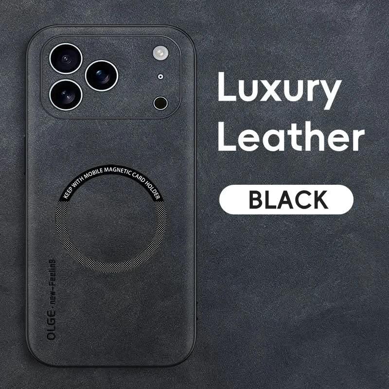 Premium Leather MagSafe Case for a Perfect Fit by BowLift