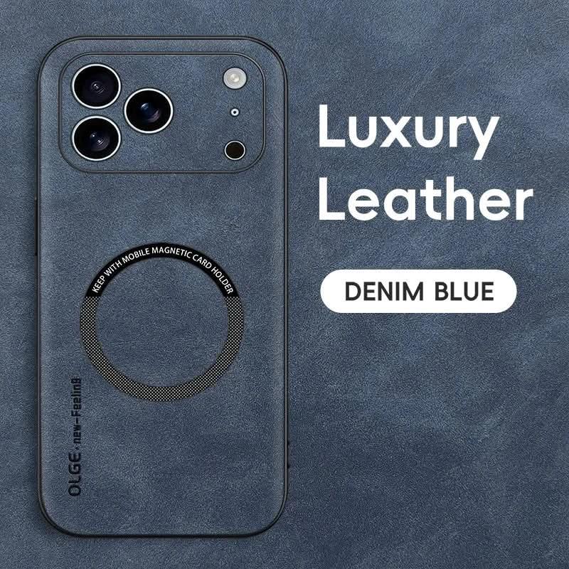 Premium Leather MagSafe Case for a Perfect Fit by BowLift