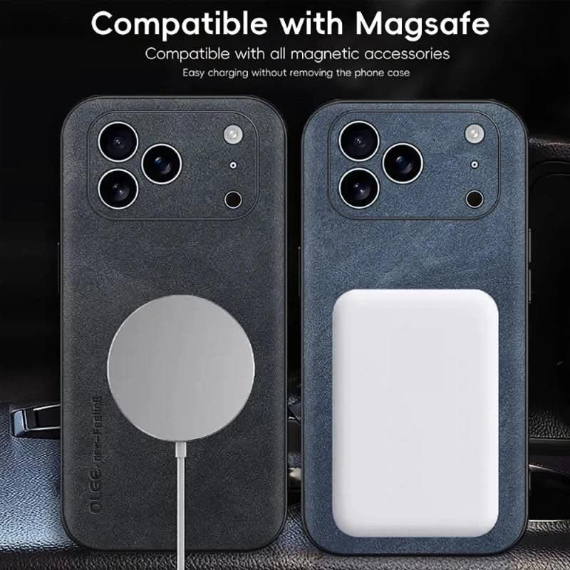 Premium Leather MagSafe Case for a Perfect Fit by BowLift