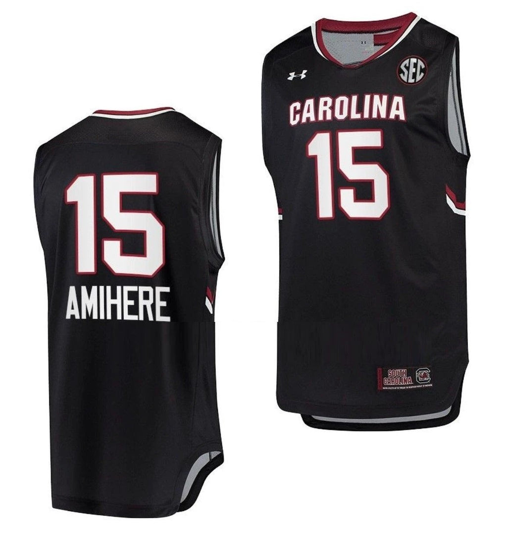 Laeticia Amihere Jersey South Carolina Gamecocks College Basketball Black #15 by My store basketball