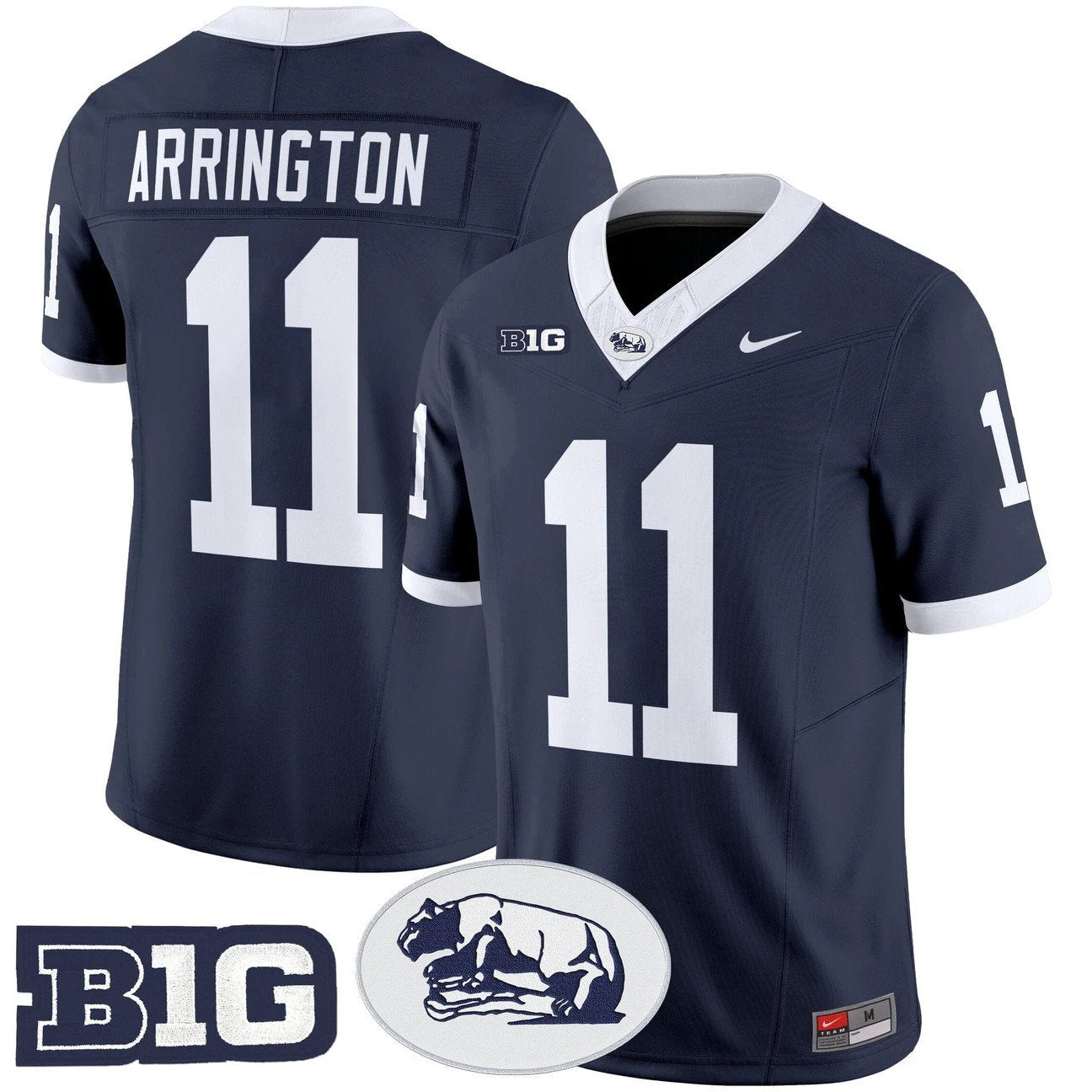 LaVar Arrington Jersey #11 Penn State Nittany Lions 2025 Throwback Limited Stitched by My Store NCAA Football Jerseys