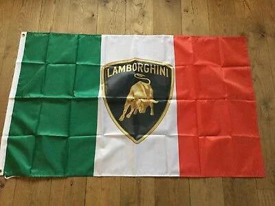 Lamborghini Racing MIURA COUNTACH Flag 3X5 Ft Polyester Banner USA 90x150cm by flagsjustdoit