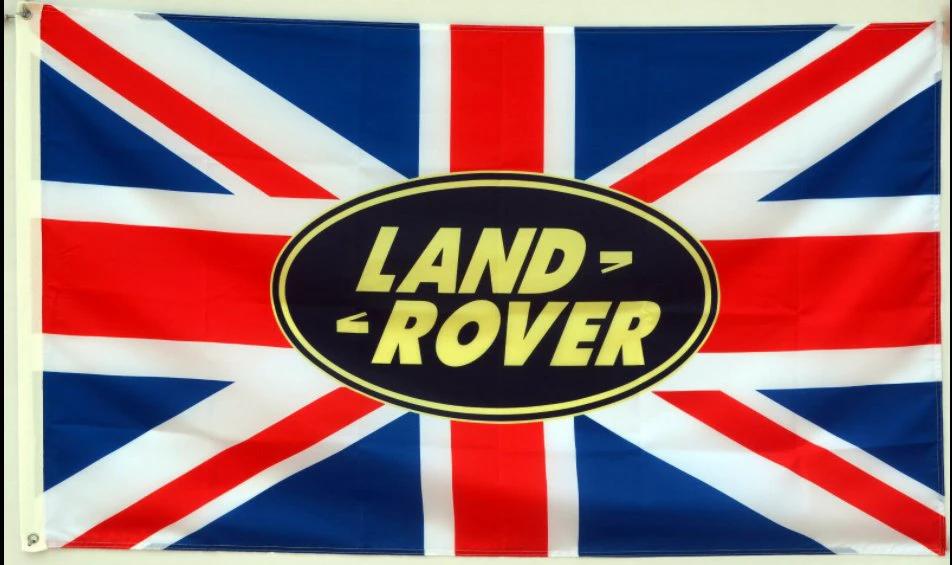 Land Rover Union Jack Flag 3X5 Ft Polyester Banner USA 90x150cm by flagsjustdoit