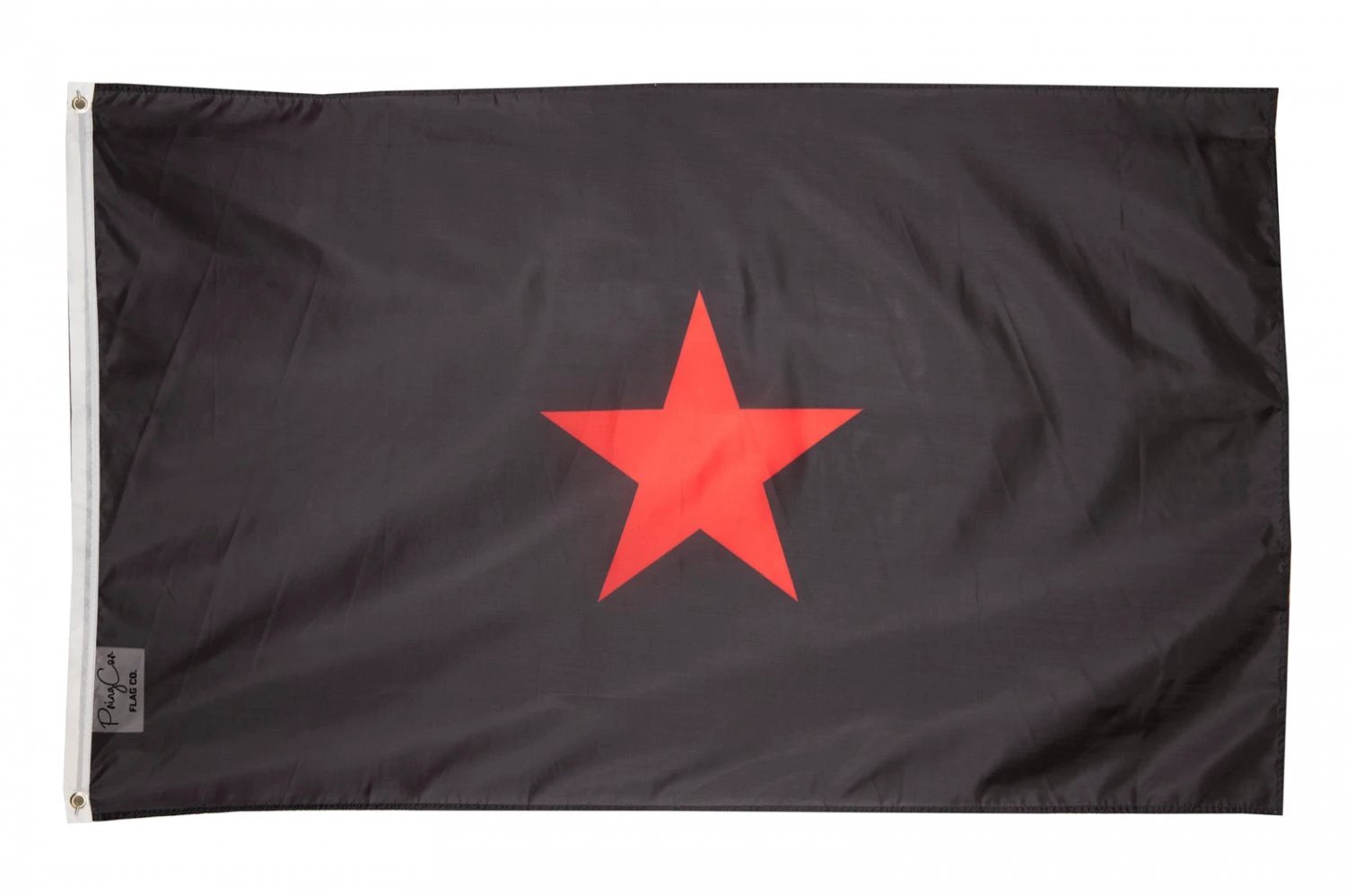 Large 3x5FT EZLN Flag Zapatista Army National Liberation Zapata Mexico Red Star by flagsjustdoit