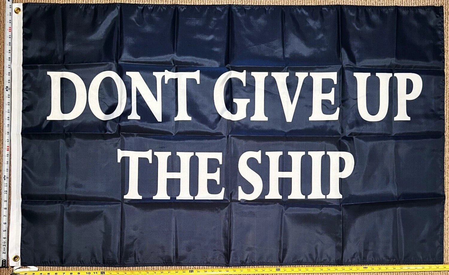 Large 3x5ft Flag Black Dont Give Up The Ship Dorm Man Cave History Navy USA Chesapeake by flagsjustdoit