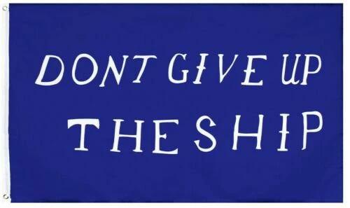 Large 3x5ft Flag Dont Give Up The Ship Dorm Man Cave History Navy USA Chesapeake by flagsjustdoit