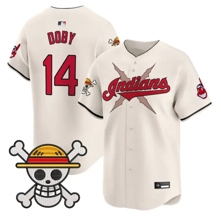 Larry Doby Jersey #14 Cleveland Indians One Piece Premier Stitched by My Store