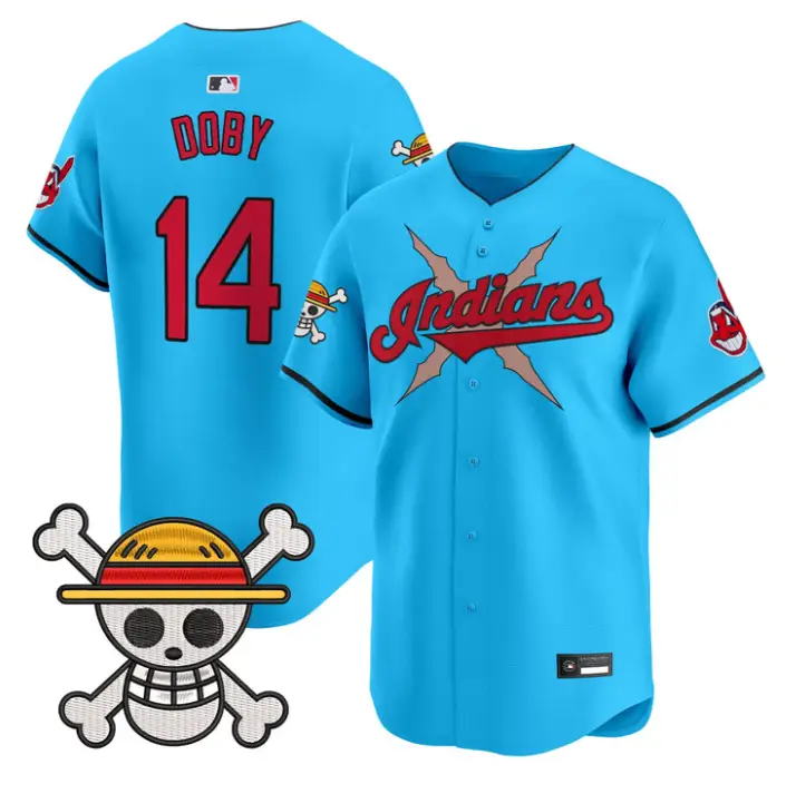 Larry Doby Jersey #14 Cleveland Indians One Piece Premier Stitched by My Store
