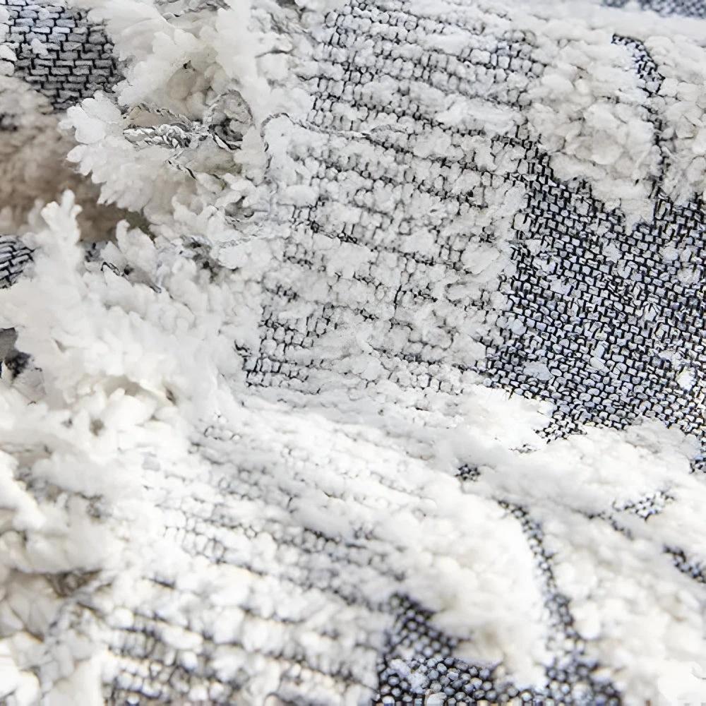 Leaf Fringed Lace Sofa Cover by Casa & Beyond