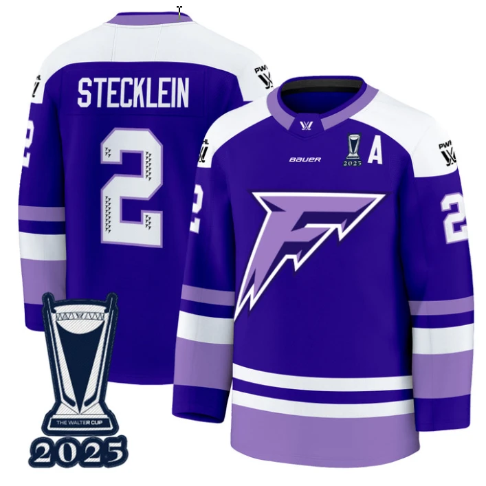 Lee Stecklein Jersey #2 Minnesota Frost 2025 PWHL Champions Premium Stitched by Hockey David