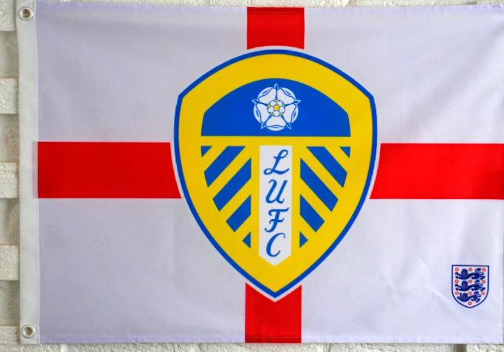 Leeds Utd Football Club Flag White 3x5ft Banner Polyester by flagsjustdoit