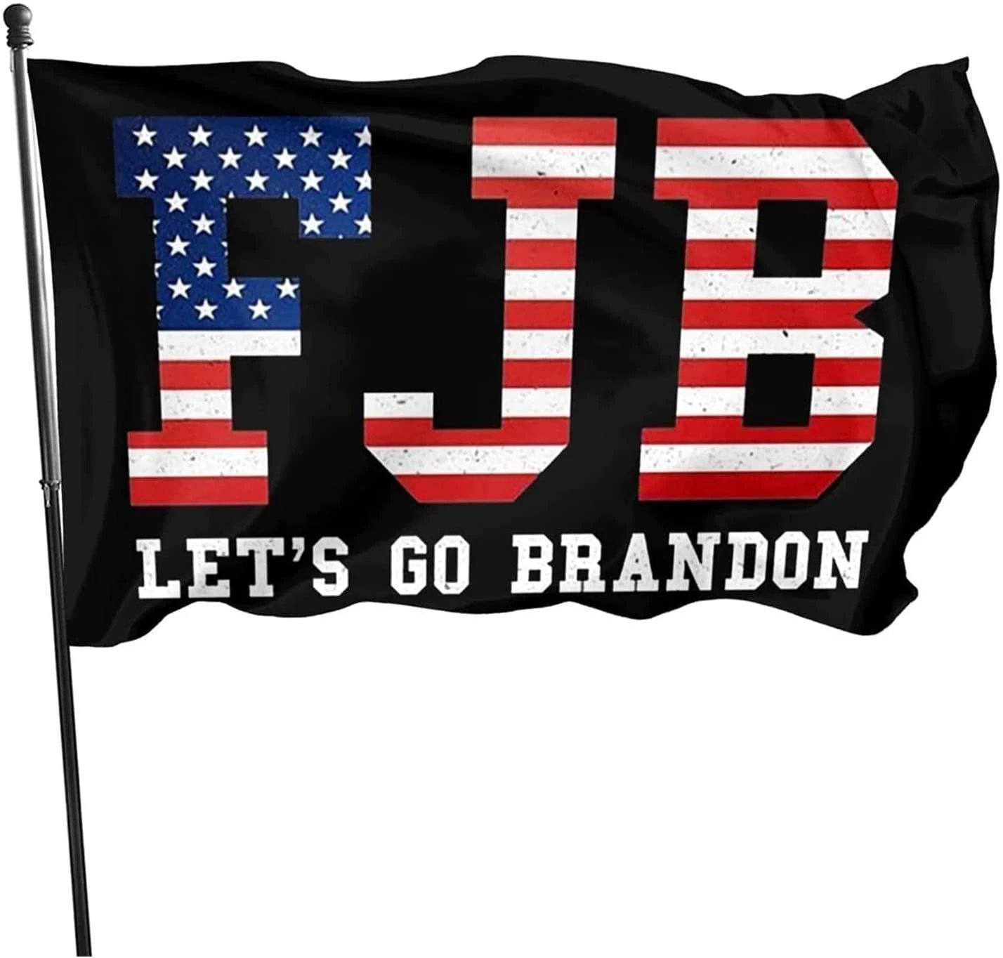 Let’s Go Brandon 3X5Ft Flag With Brass Grommets, Lets Go Brandon FJB Flag USA by flagsjustdoit