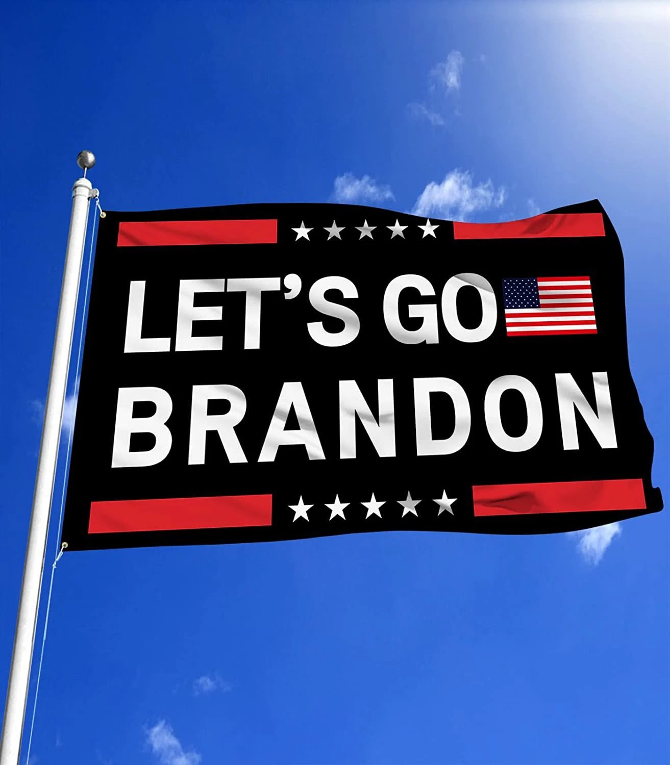 Let’s Go Brandon 3X5Ft Flags with Brass Grommets FJB Indoor Outdoor Flags & Banners by flagsjustdoit