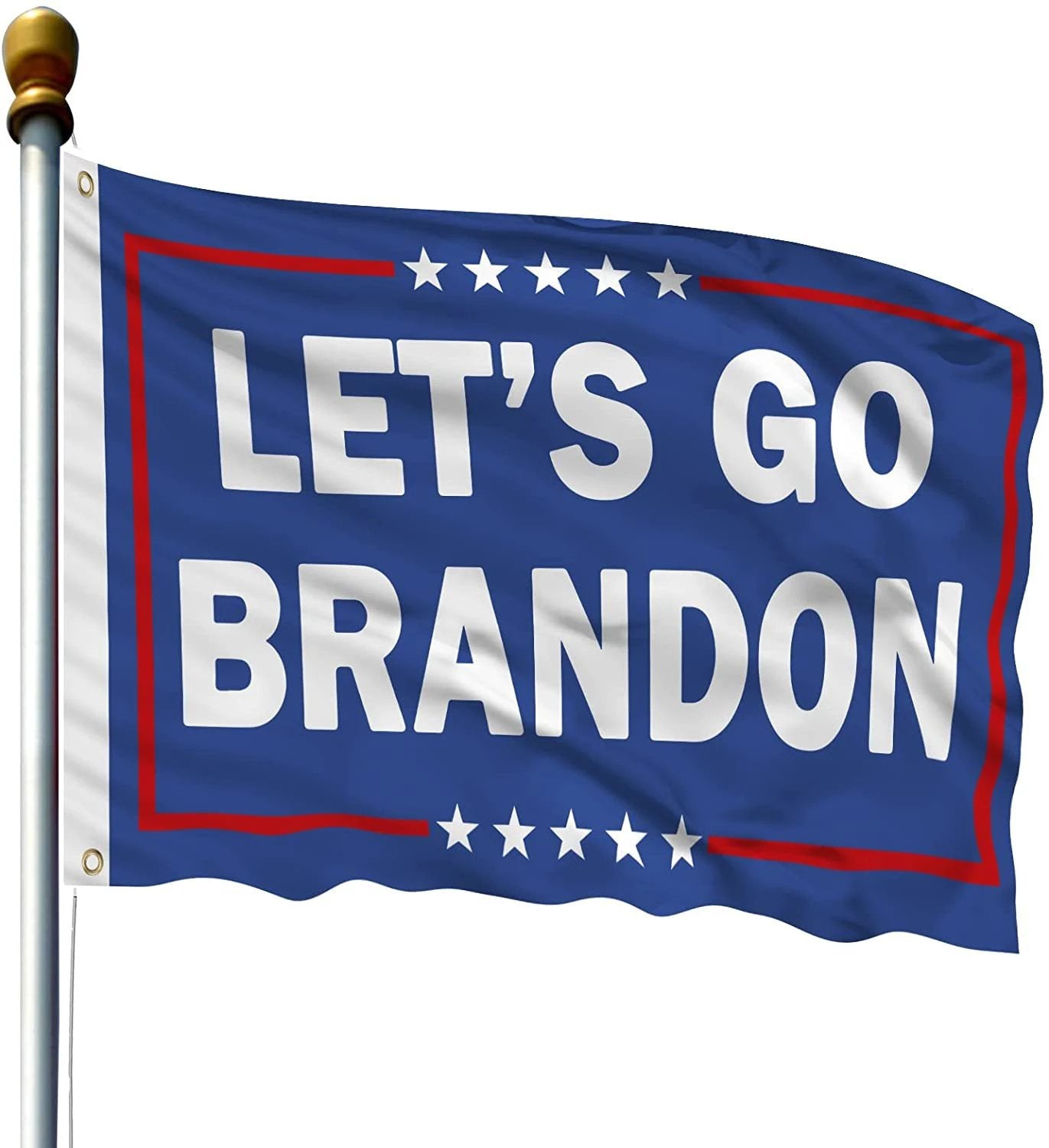Let’s Go Brandon Flag 3x5ft Outdoor Funny with 2 Brass Grommets by flagsjustdoit