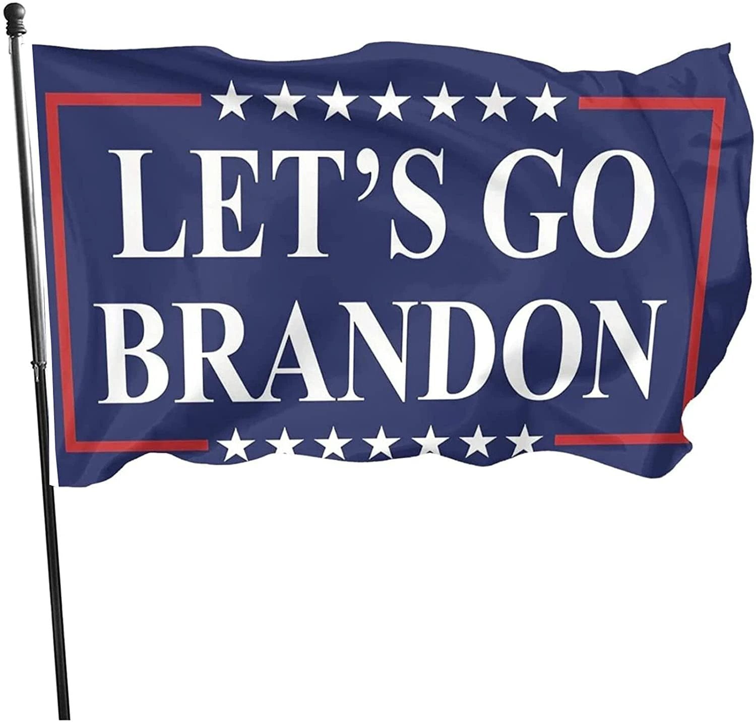 Let’s Go Brandon Flag for Wall College 3x5 Ft with Grommets for Wall Hanging by flagsjustdoit