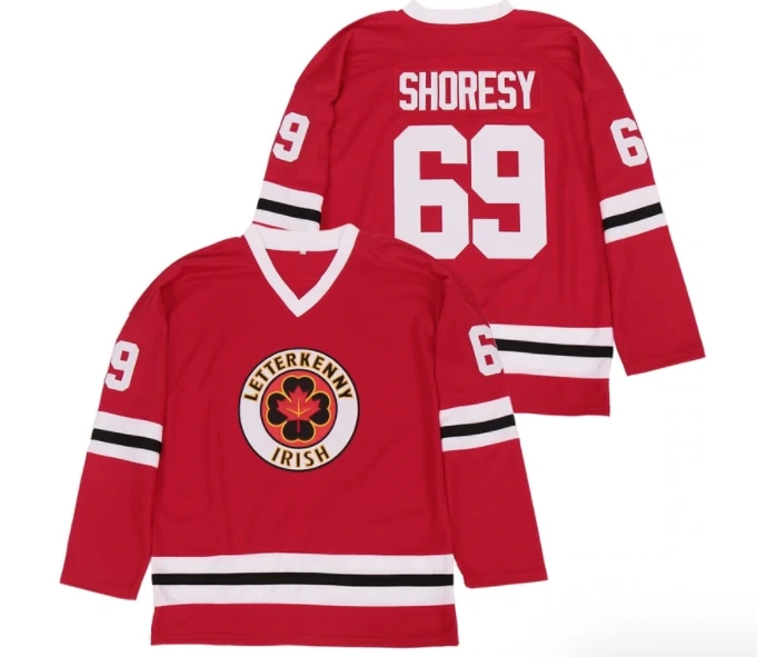 Letterkenny Irish #69 Hockey Jersey by Hockey David