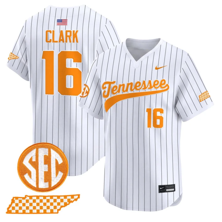 Levi Clark Jersey #16 Tennessee Vols 2026 Smokey Series Stitched by My Store