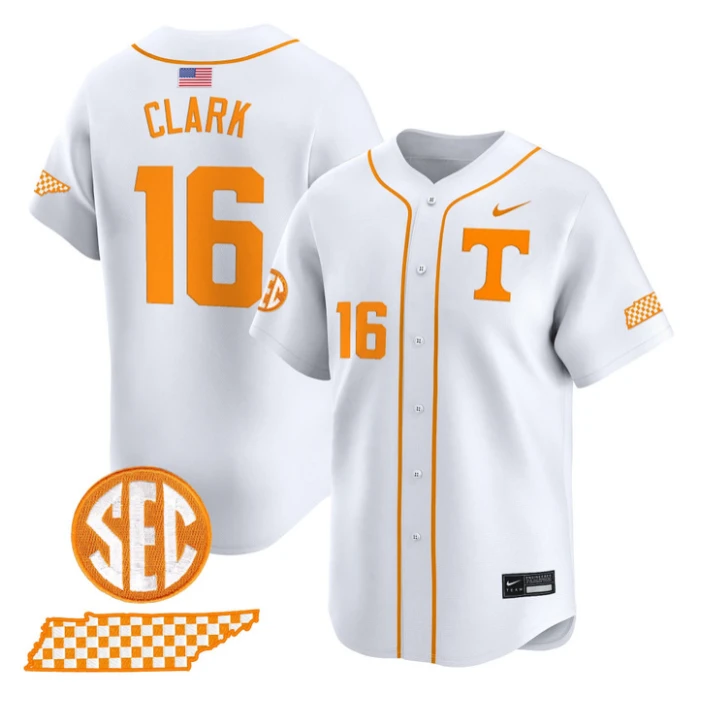 Levi Clark Jersey #16 Tennessee Vols 2026 Smokey Series Stitched by My Store