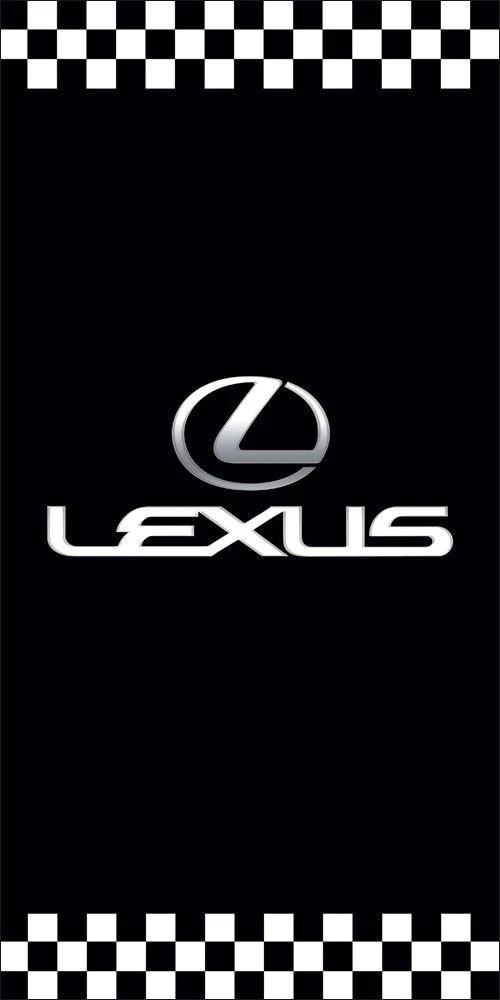 Lexus Motors Logo Flag Vertical 3X5 Ft Polyester Banner USA 90x150cm by flagsjustdoit